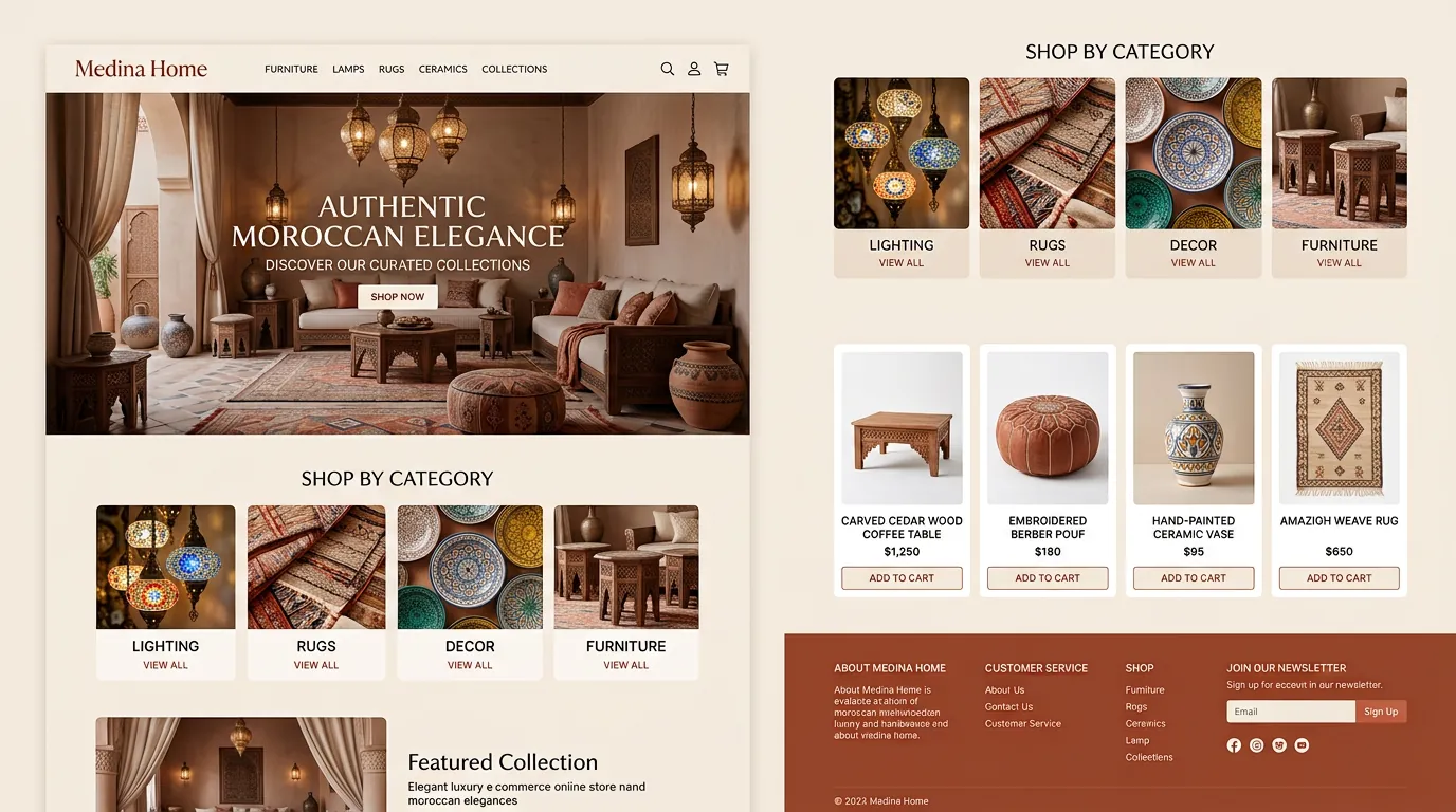 Medina Home Décor — Décoration