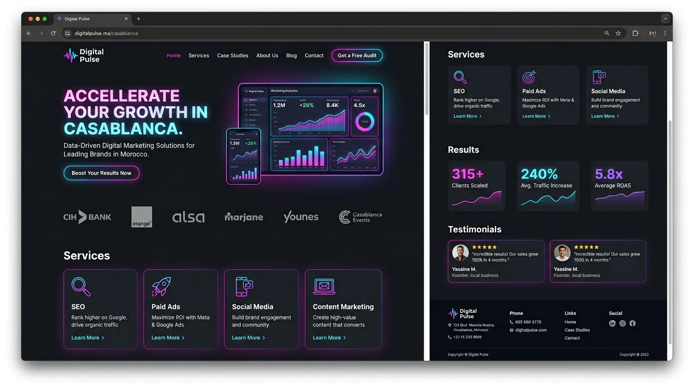 Digital Pulse Agency — Agence Marketing
