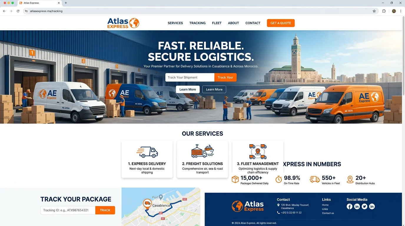 Atlas Express Logistique — Logistique