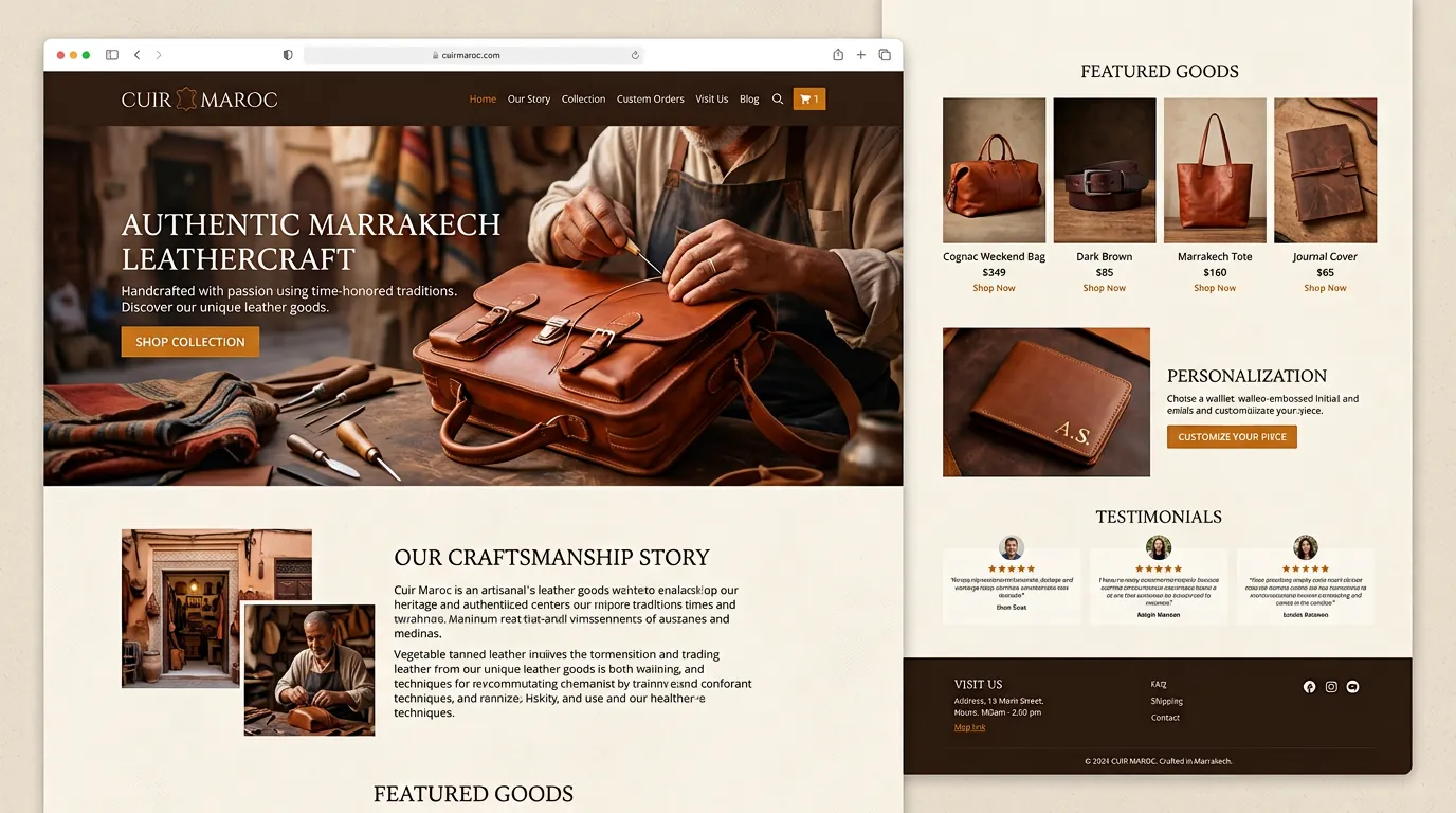Cuir Maroc — Maroquinerie