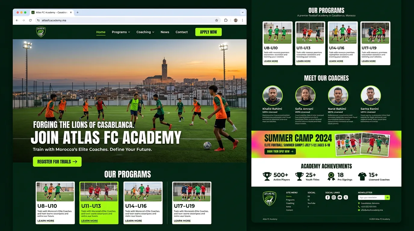 Atlas FC Academy — Académie de Foot