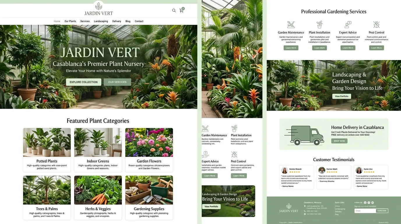 Jardin Vert Pépinière — Pépinière