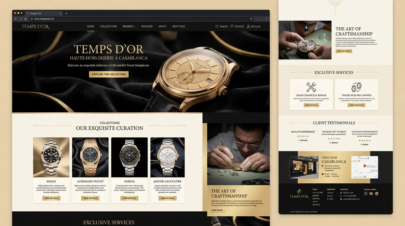 Temps d'Or Horlogerie — Horlogerie